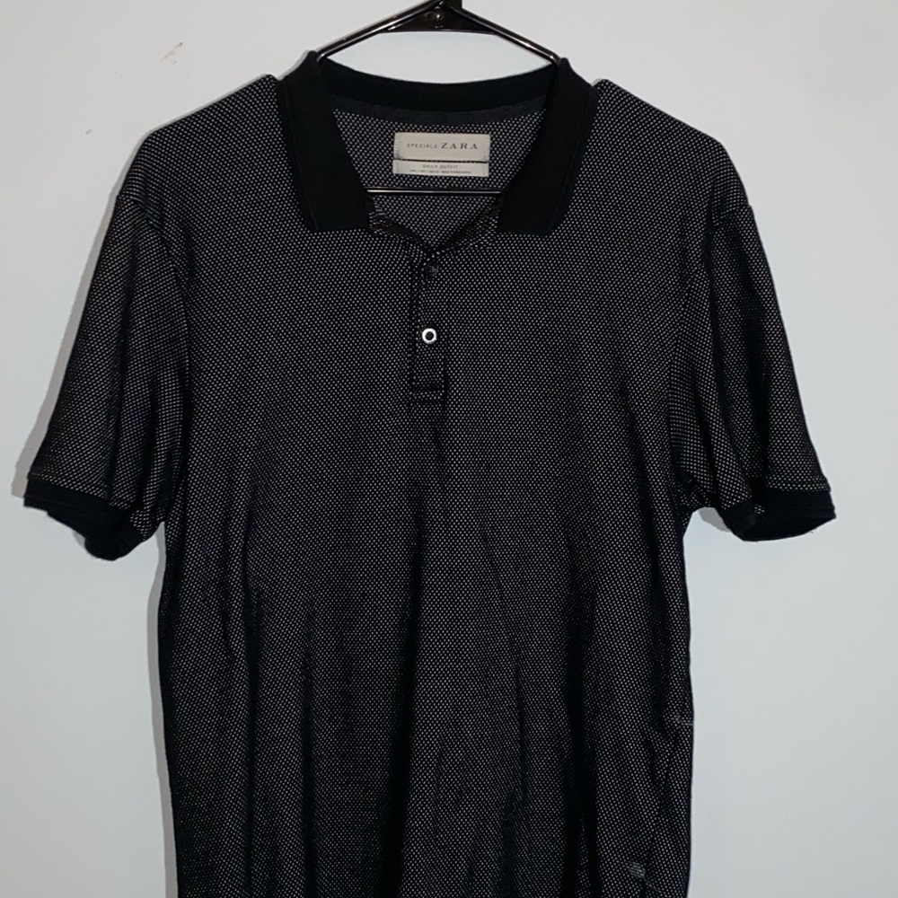 Zara Black Polo